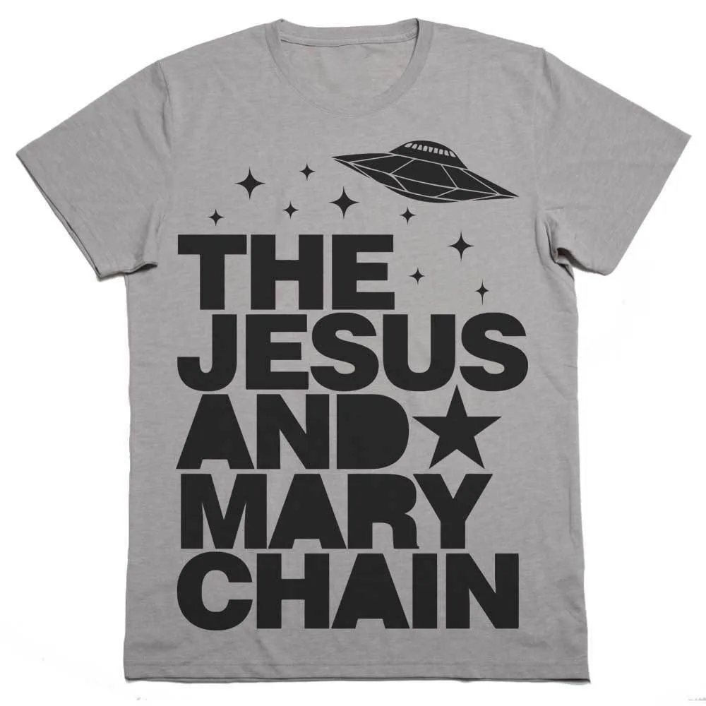 Футболка цепь Иисуса и Марии маглиетта Музика шум рок пост панк Стелла хлопковые