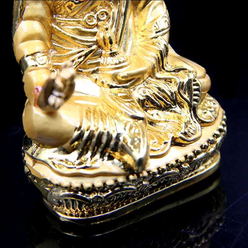 8 см позолоченная тантрическая буддийская Металлическая статуэтка Бодхисаттва