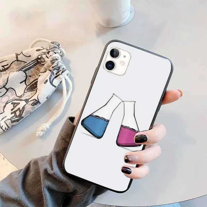 

I Love Chemistry Phone Cases for iPhone 11 12 mini pro XS MAX 8 7 6 6S Plus X 5S SE 2020 XR