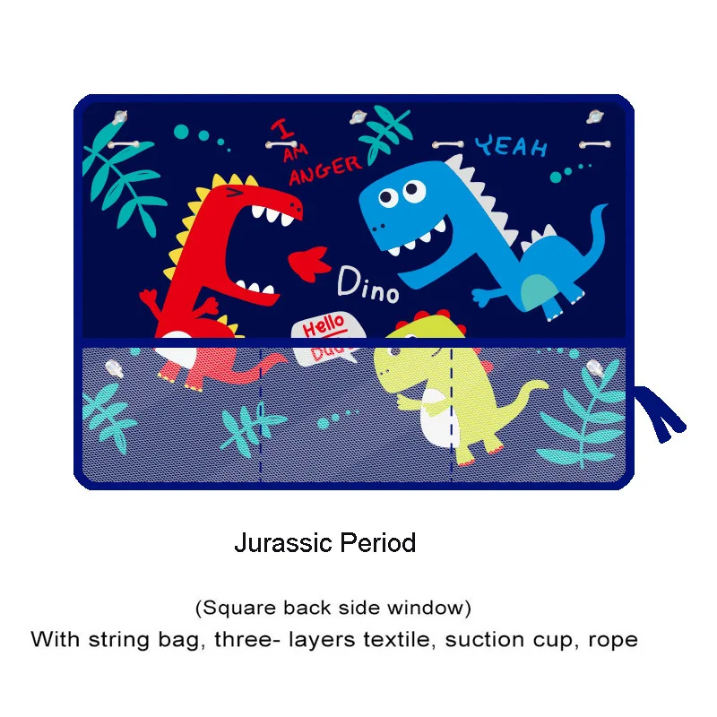 Мультипликационный Универсальный Автомобильный солнцезащитный занавес с