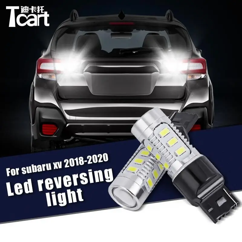 

Tcart T20 7440 Car LED Reverse Lights accessories For Subaru Crosstrek XV 2018 2019 2020 canbus LED Backup Light
