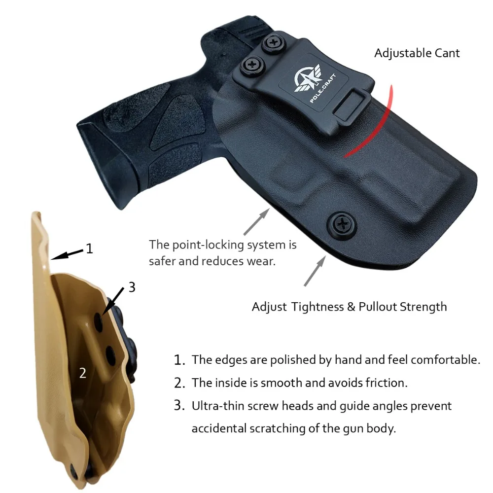 BBF Make IWB KYDEX чехол для пистолета подходит: Телец G2C/PT111 G2/PT140 чехол для пистолета внутри скрытый чехол для переноски пистолета сумки для аксессуаров