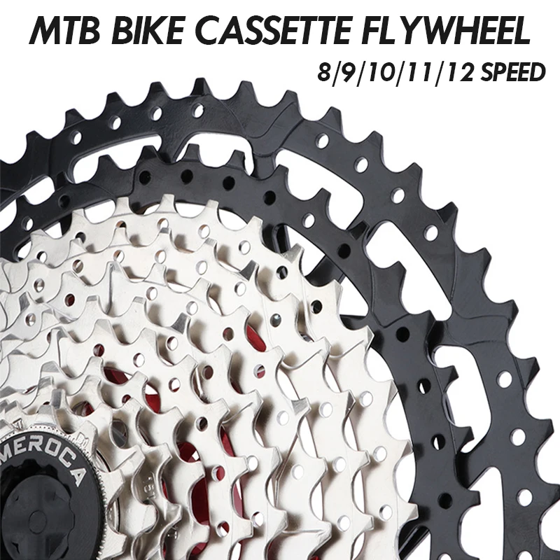 

8/9/10/11/12 Speed MTB Bicycle Split Flywheel 40/42/46/50/52T Ultra-light Free Wheels Cassette Sprocket Freewheel Cycling Parts