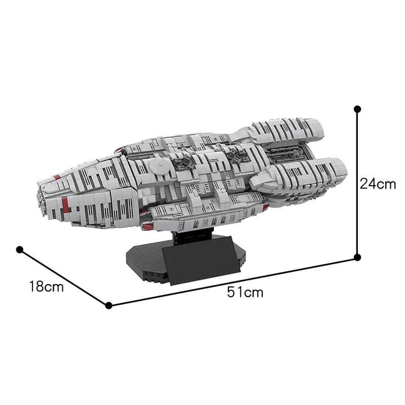 

Stars Series Wars Battlestar Galactica UCS Building Blocks Saceship Bricks Collection Model Children Moc Toy Kids Gifts 3498 Pcs