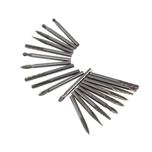 20 штук 3 мм хвостовик Вольфрам Сталь карбида вольфрама с покрытием Алюминий