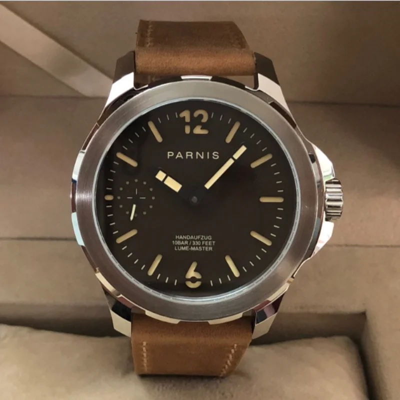 

44mm Watch for Men St3600 Manual Movement Waterproof Luminous Men's Mechanical Watch Large Dial