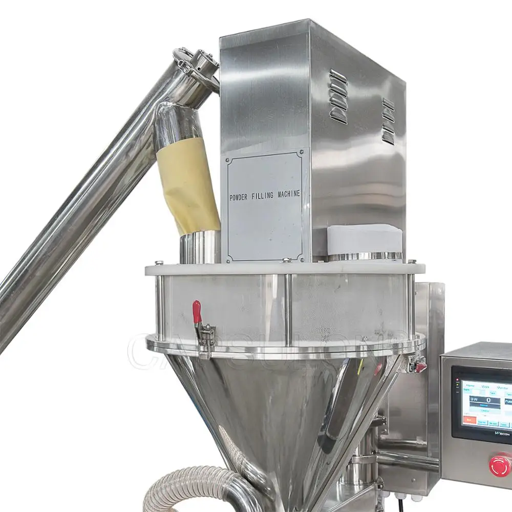 Новый товар! Полуавтоматическая шнековая машина для наполнения порошка раньше
