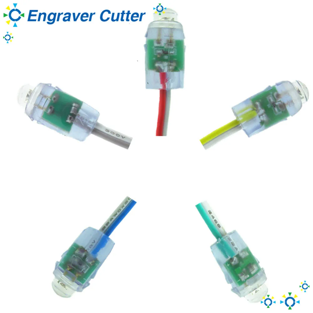 12 мм В постоянного тока Водонепроницаемая светодиодная Пиксельная цифровая