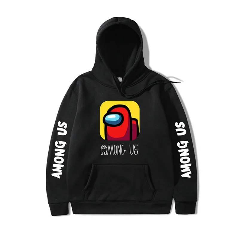 

Among Us Hoodies Men 13 Colors Winter Video Game Streetwear Hooded Sweatshirts Kids Harajuku Cartoon Print Male Tops Plus Size