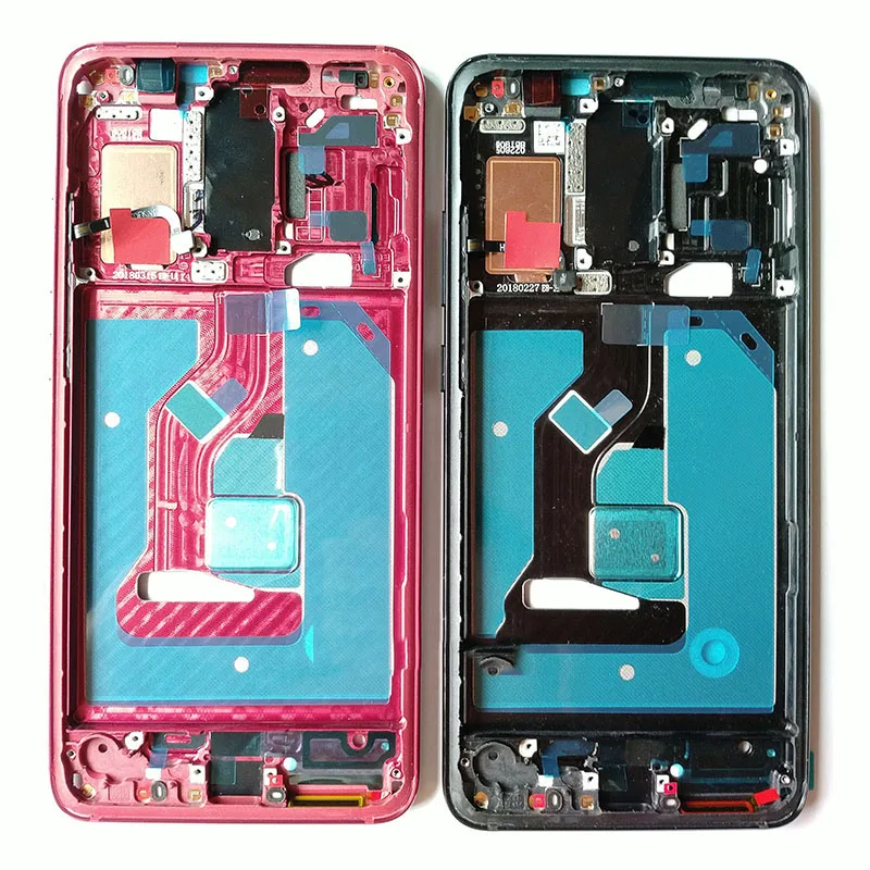 Marco medio 100% original utilizado para Huawei Mate RS NEO-L29 AL00, para Huawei Mate RS NEO-L29 AL00 (negro, rojo), 90% original-0