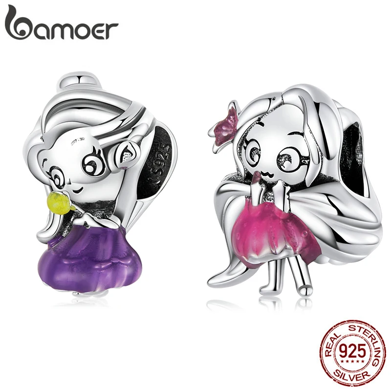 

Подвеска для девочек из серебра 925 пробы, с бусинами