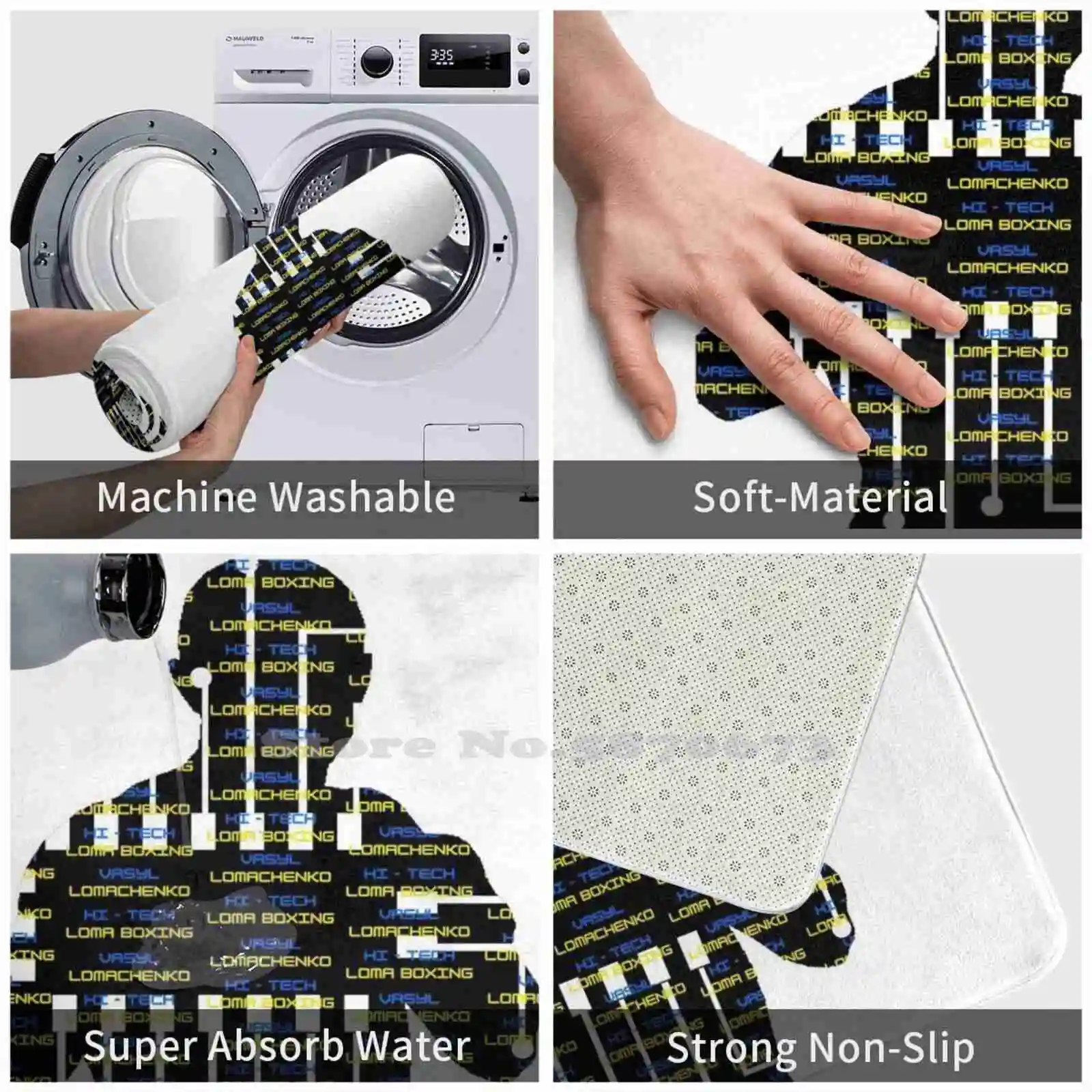 Василий Ломаченко боксерская рубашка 3 размера домашний ковер комнатный