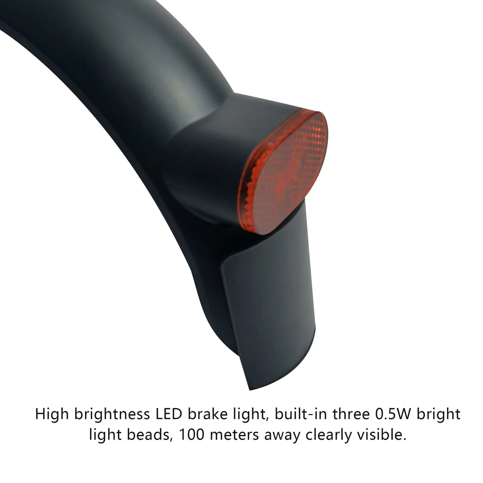Передние крылья с задним фонарем светодиодные стоп-сигналы брызговиками для xiaomi