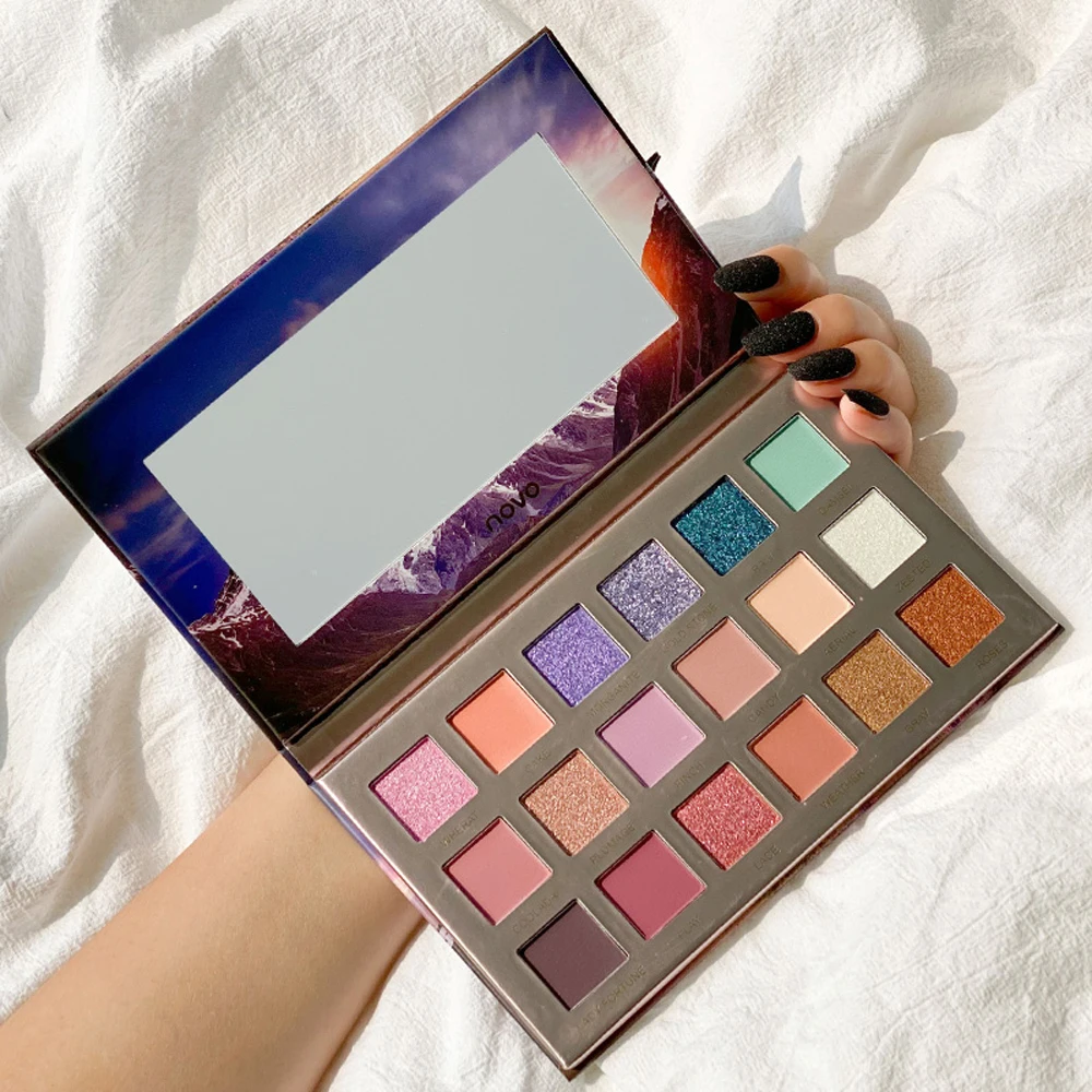 НОВО новый 18 Цвет Рид ледник тени для век Водонепроницаемый Стойкий матовый