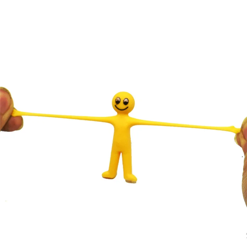 Новое специальное мягкое резиновое выражение желтого злодея из термопластичной