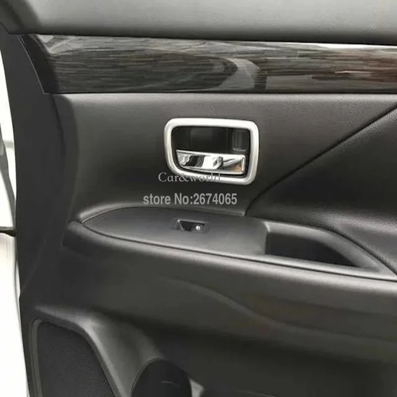 Внутренняя дверь для Mitsubishi Outlander крышка чаши внутренняя отделка 2013-2020 ручка