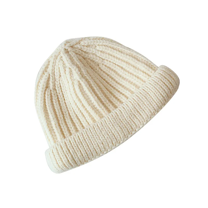 

Children's hats fall and winter solid cashmere fur hats warm pullover knitted hats children's wool hats beanie wholesale bonnets