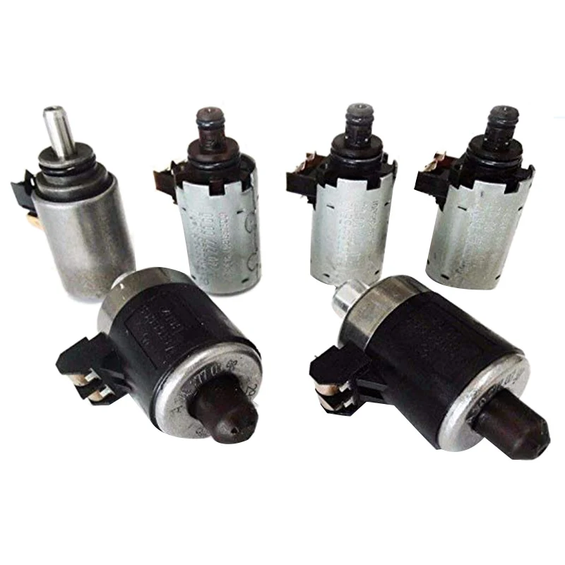 6 шт 722 автоматический электромагнитный клапан коробки передач для Mercedes Benz 5