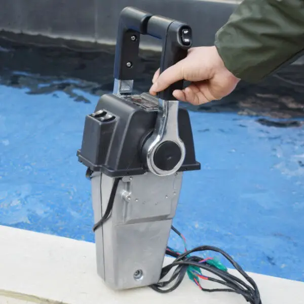 

Boat Outboard Engine Twin Binnacle Remote Control Box for Yamaha Dual Engine 704