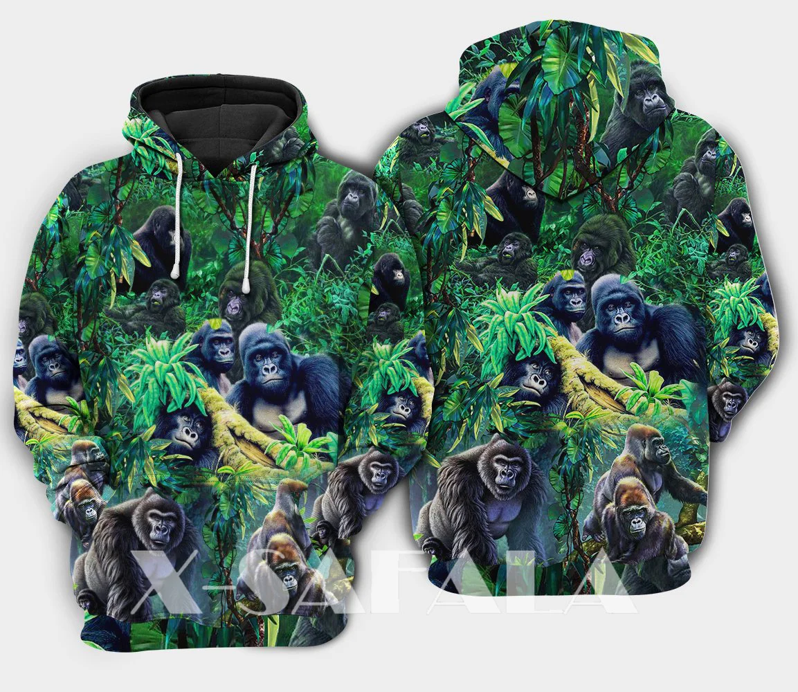 

Толстовка унисекс на молнии, с 3D принтом, для мужчин и женщин