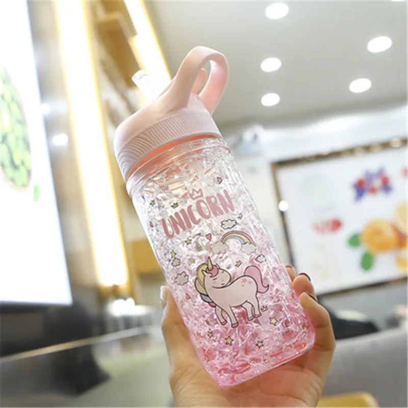 400 мл летняя чашка для холодного напитка сок кофе портативная модная двойная