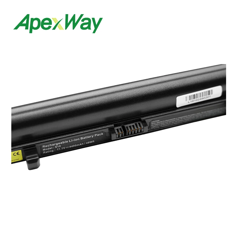 Apexway 4400 мАч ноутбук аккумулятор для Lenovo IdeaPad S10 S10e S12 S9 S9e серии 45K127 51J039 45K1275 45K2177 L08S3B21 L08S6C21
