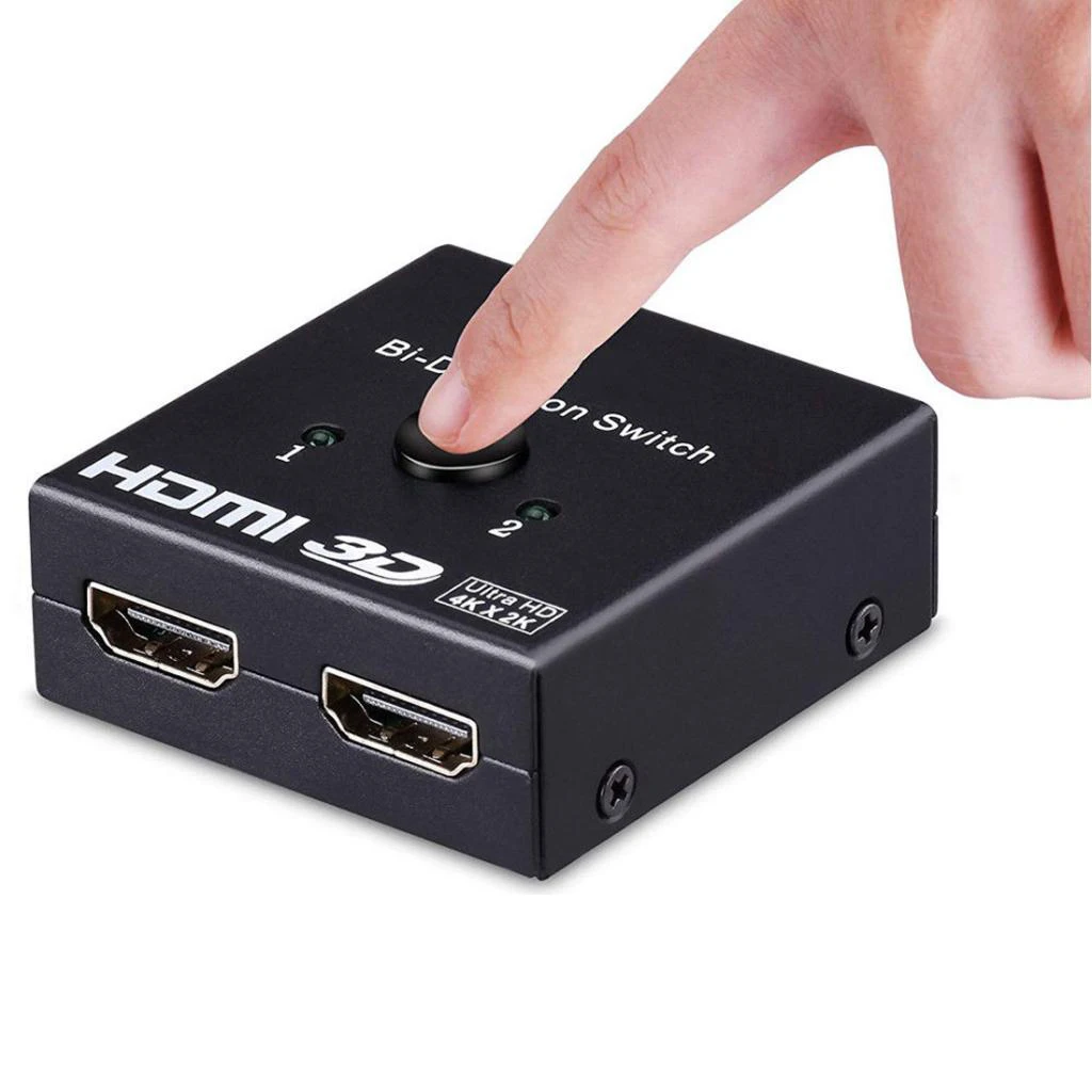 2 шт. порта двунаправленный ручной переключатель HDMI Switcher/Splitter в 1 или выхода