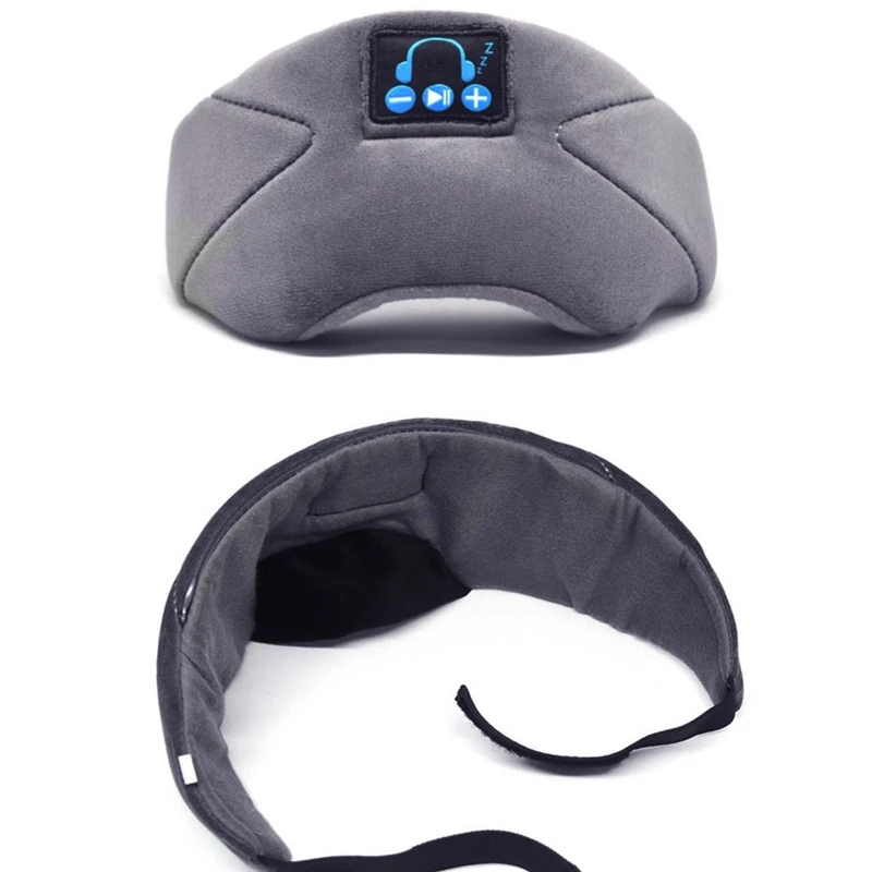 

Bluetooth Wireless Relieve Fatigue Shading Sleeping Eye Mask Music Headphones D2TC