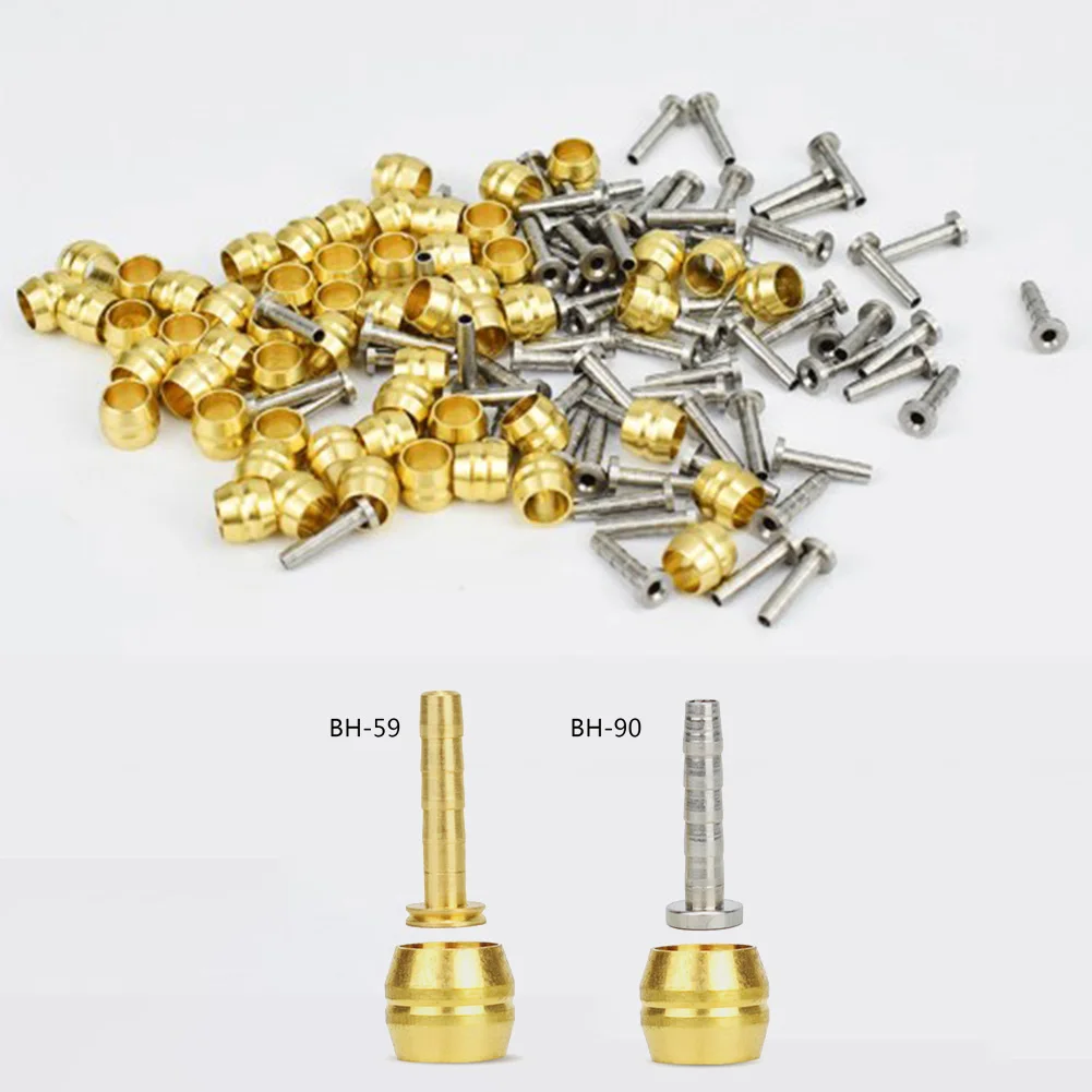 

Mountain Bike Olive Sleeve Oil Needle BH90 BH59 Oil Pipe Cut Pipe Oil Brake Maintenance Repair Copper Part