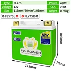 Стартовый аккумулятор YTZ7S, литий-Железный Аккумулятор для мотоцикла LFP FLY7S YTZ7S-BS CTZ7S, 12 В, 48 Втч, CCA 260A