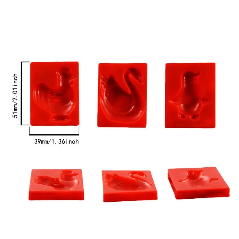 Пластиковая ПЛАСТИЛИНОВАЯ форма светильник животные фруктовый узор сердца