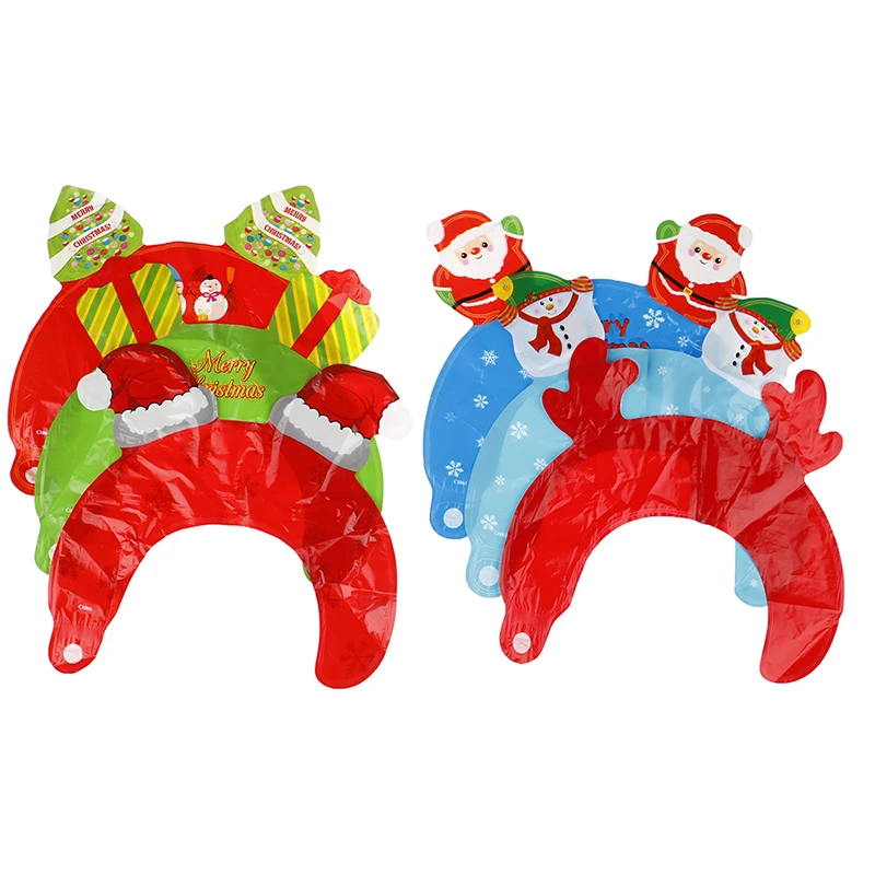 1 шт. воздушные шары Navidad рождественские украшения застежка для волос globos Санта