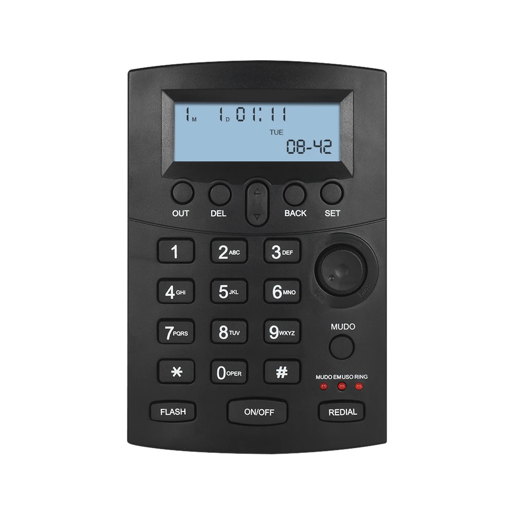 Телефонный комплект Telefon портативный колл-центр с защитой наушников Гибкий