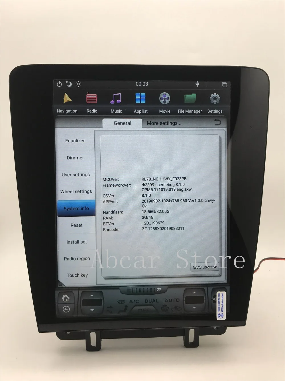 12," Тесла стиль Android 8,1 автомобильный dvd плеер gps навигации для Ford Mustang 2010 2011 2012 2013 стерео радио ips px6