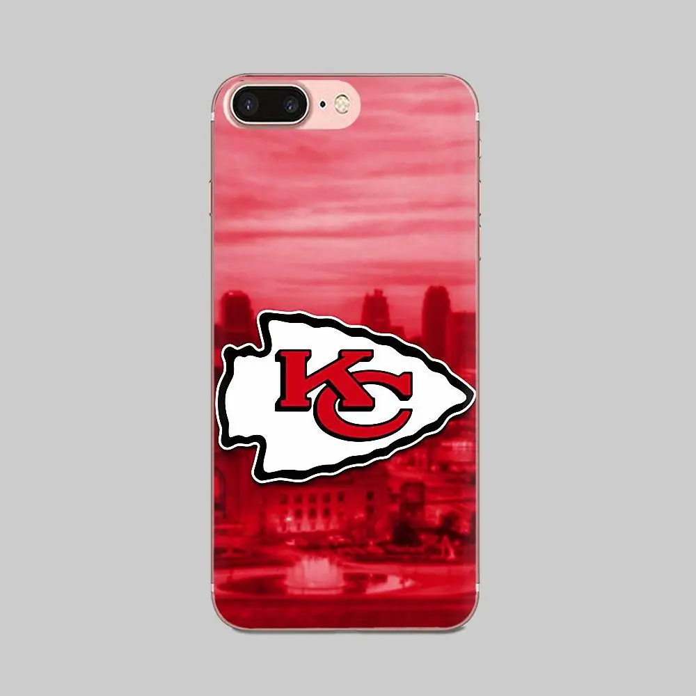 Канзас-Сити чифы мягкие модные для Xiao mi 3 4 4C 4i 5 5S 5X6 6X8 SE Pro Lite A1 Max x 2 Note | Мобильные