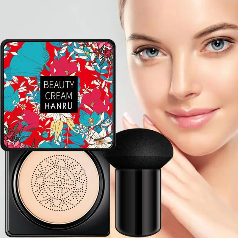 

New 20g Mushroom Head Cushion BB Cream Waterproof Brightening Concealer Moisturizing Liquid Foundation Isolation Cream Whitening
