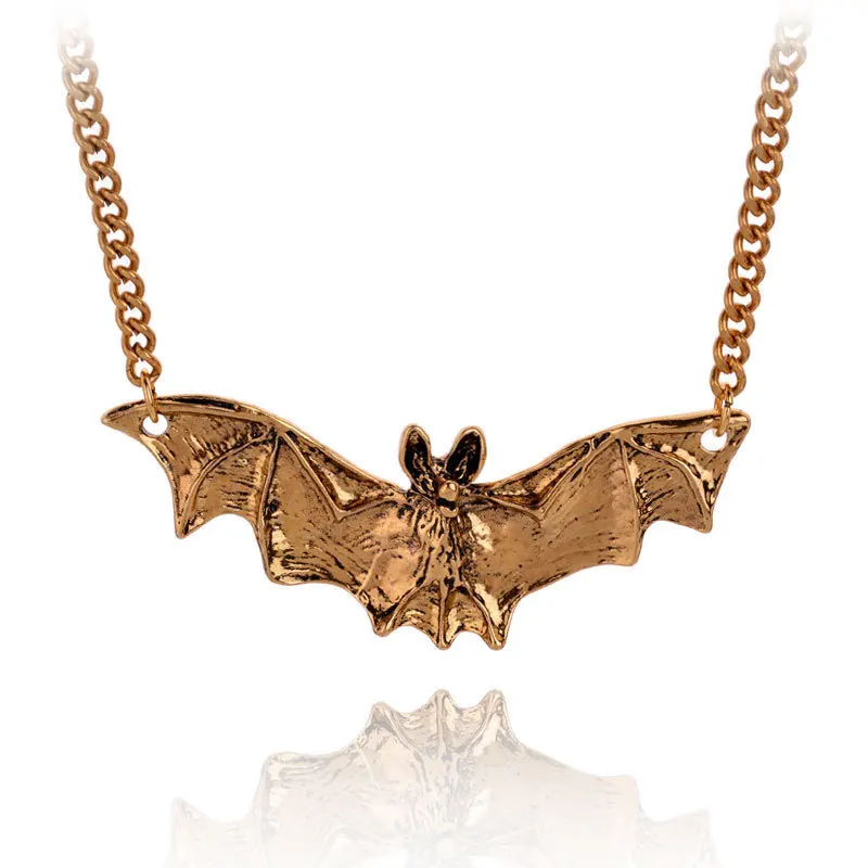 Колье с подвеской в виде летучей мыши для мужчин и женщин | Украшения аксессуары
