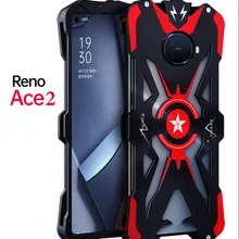 Oppo Ace2 Case 6.55 inch Luxury Thor Heavy Duty Armor All-metal Aluminum Alloy Phone Case for Oppo Reno Ace 2 Realme 8 pro Case