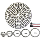 Индивидуально адресуемое пиксельное кольцо WS2812B 816243545 светодиодов 5050 RGB Светодиодное кольцо WS2812 IC BuiIt встроенный СВЕТОДИОДНЫЙ модуль Пиксельная лента