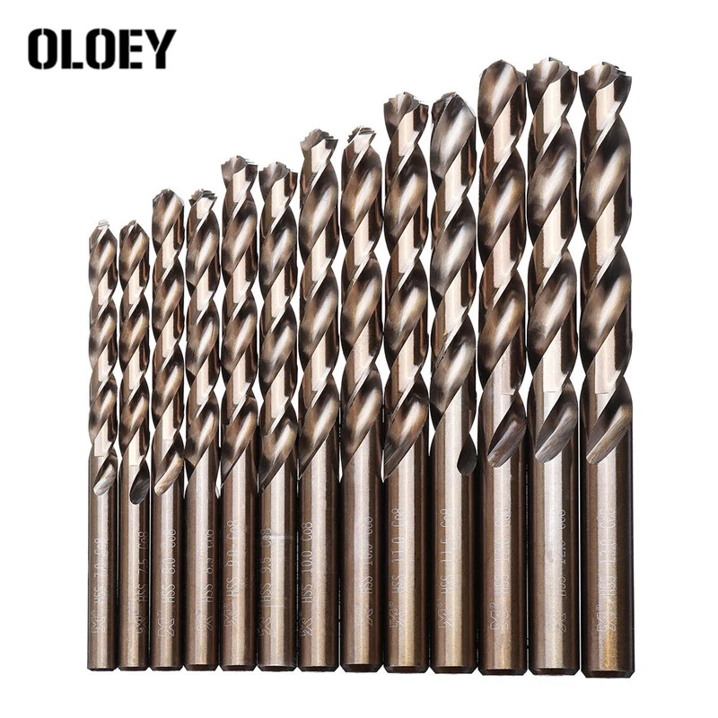 Набор быстрорежущих спиральных сверл M42 с 3 краями 8% ное кобальтовое сверло для