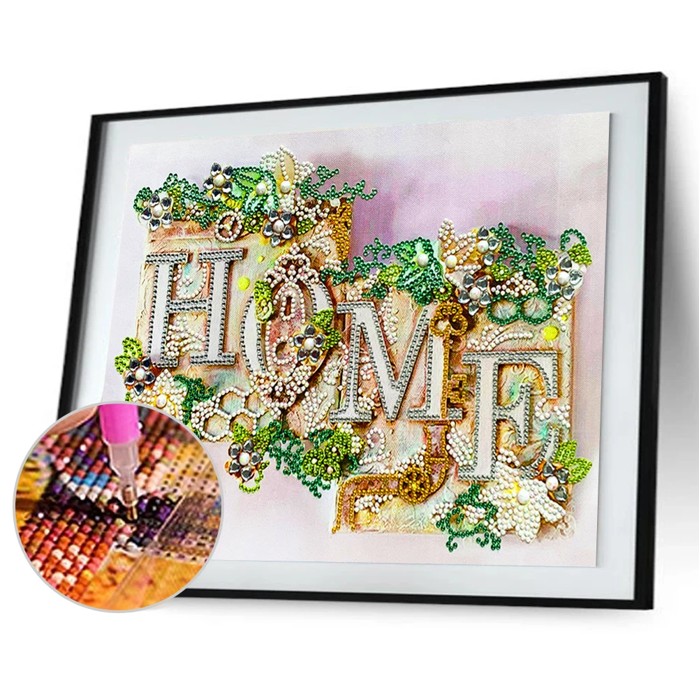 Набор для алмазной живописи стразы мозаика 5D сделай сам с частичными стразами 4