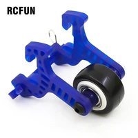 hot 1 set of plastic metal high speed wheelie bar anti roll wheel for hsp 94108 94111 94188 110 scale rc monster car accessory