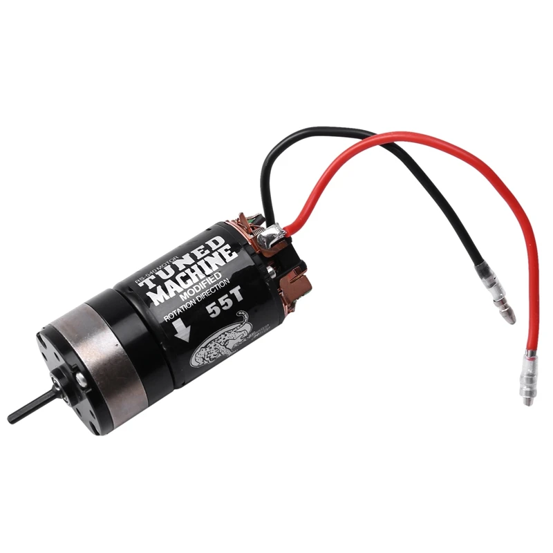 

Редуктор с передаточным числом 1:3, Планетарная коробка передач с двигателем 540 55T для радиоуправляемых гусеничных осевых SCX10 Redcat Traxxas Trx4, запч...