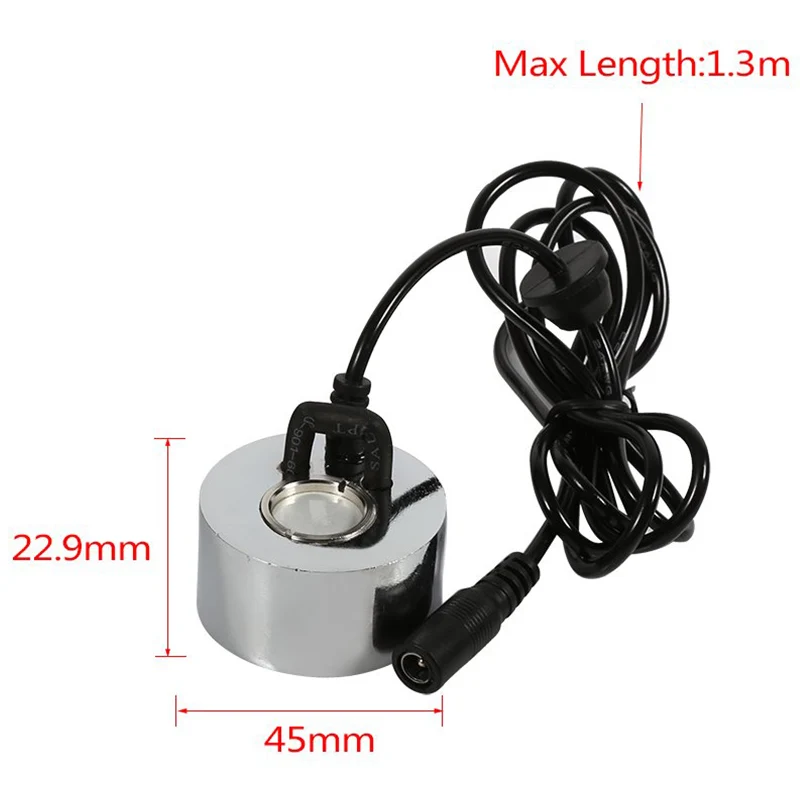 ЕС Plug 24V ультразвуковой распылитель тумана Fogger Фонтан воды Пруд рокерский