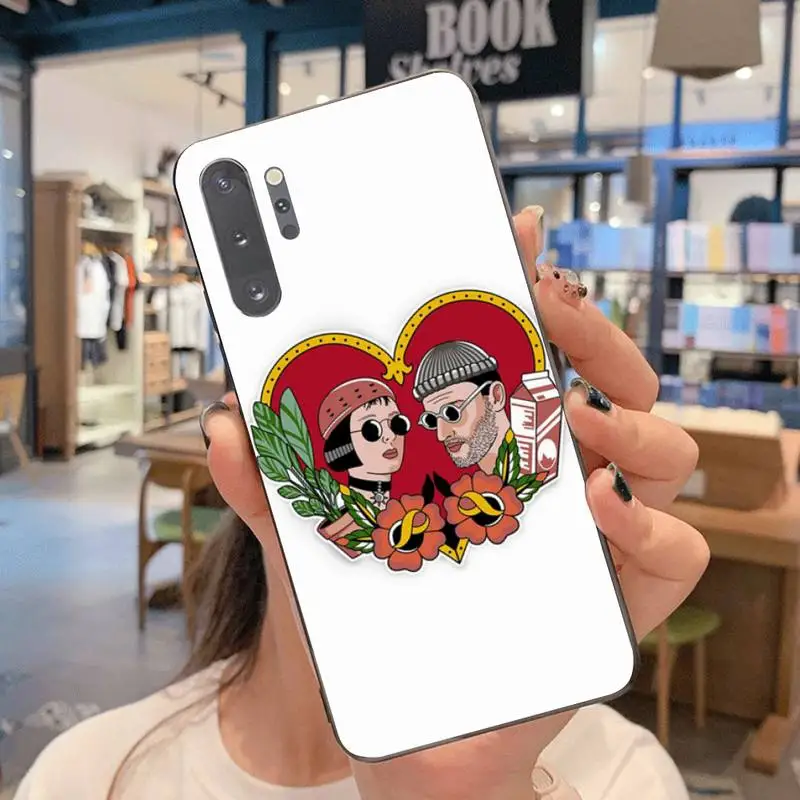 Популярный чехол HOTCASHOP для телефона Leon Mathilda Samsung Galaxy Note20 ultra 7 8 9 10 Plus lite M51 M21 J8 2018 Prime
