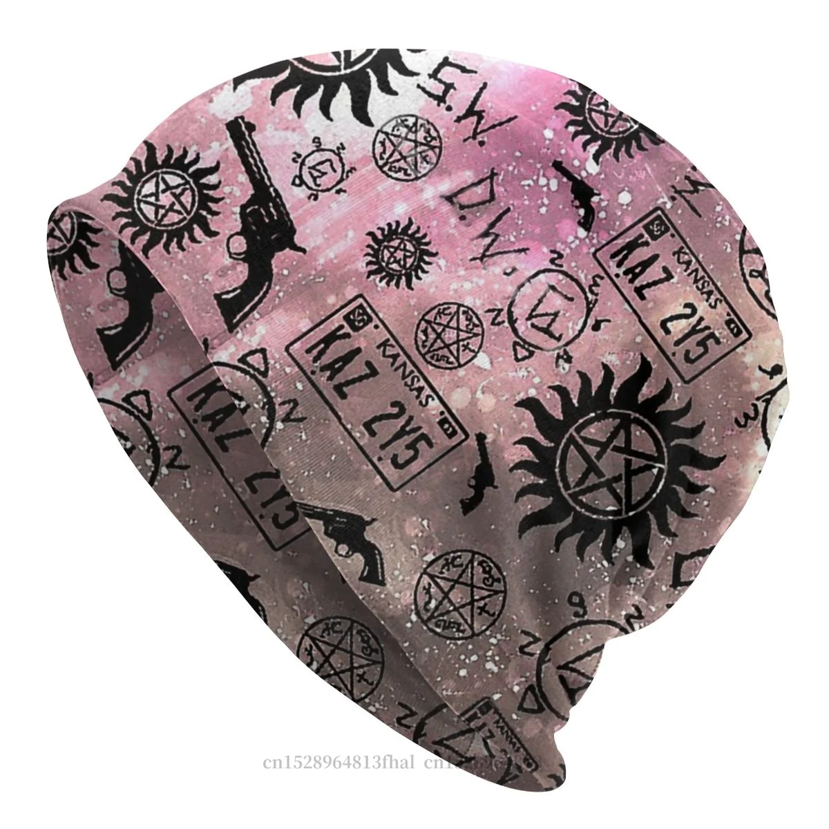 

Symbols Bonnet Homme Outdoor Supernatural Skullies Beanies Caps Novelty Cotton Hats
