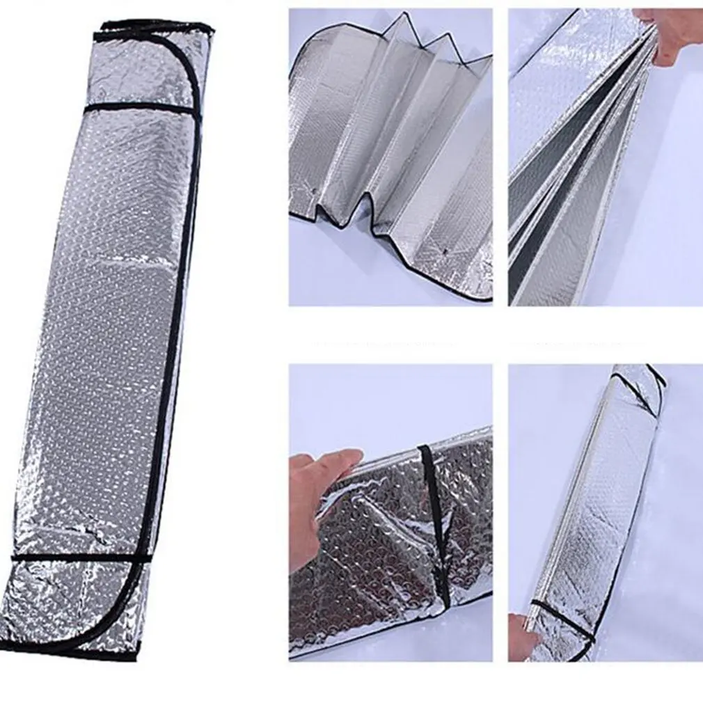 

High Quality Car Windshield Sunshades Cover Casual Foldable Cover Front Rear Sun Reflective Shade Car Sun Block Sunshade