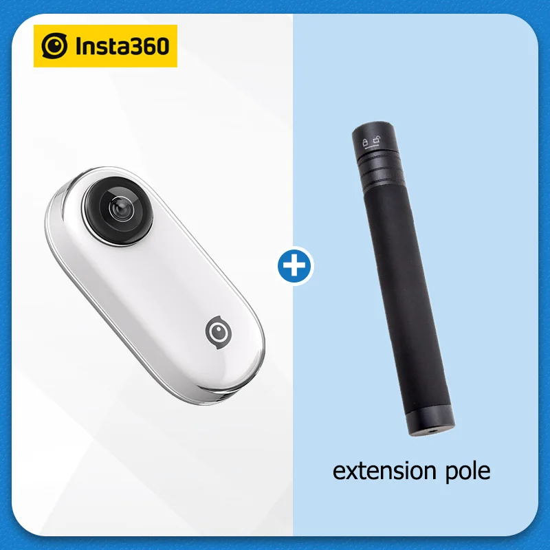 Insta360 GO Экшн-камера AI с автоматическим монтажом стабилизированная камера Splashprooof FlowState стабилизация Cam PK Gopro hero 6 7 - Цвет: insta go bundle 4