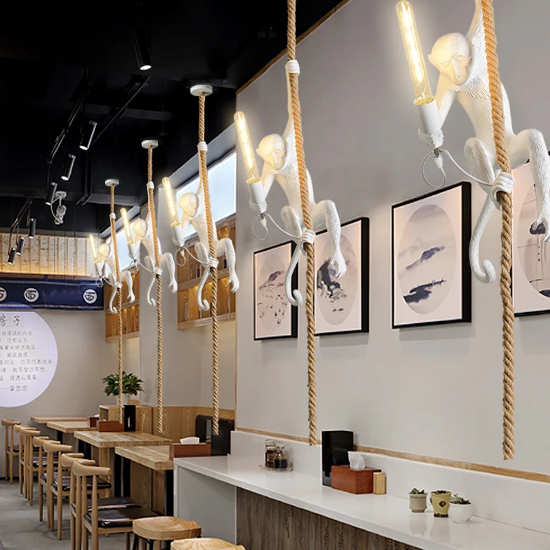 

Креативные подвесные светильники в скандинавском стиле, светильник в стиле ретро, индастриал, для кафе, бара, украшение для магазина, светод...