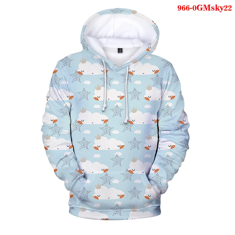 

Hot Sale Sky Cloud 3D Printing Hoodies Men Unisex Hip Hop Sweatshirt Fashion Tracksuit Men Sportswear Casual Pullover Tops Femme